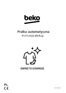 Instrukcja BEKO SWRE7512XWW2E Pralka