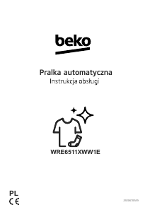 Instrukcja BEKO WRE6511XWW1E Pralka