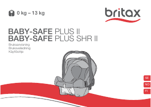 Bedienungsanleitung Britax Baby-Safe Plus SHR II Autokindersitz