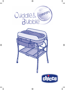 Manual Chicco Cuddle & Bubble Trocador de bebé