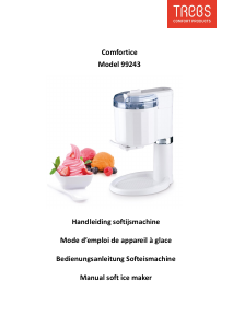 Manual Trebs 99243 Comfortice Ice Cream Machine