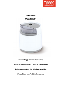 Bedienungsanleitung Trebs 99254 Comfortice Eismaschine