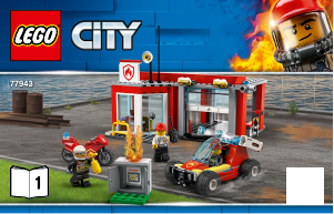 Manual Lego set 77943 City Fire station starter set