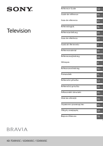 Käyttöohje Sony Bravia KD-55X9005C LED-televisio