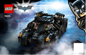 Handleiding Lego set 76239 Super Heroes DC Batman Batmobile Tumbler - Scarecrow krachtmeting