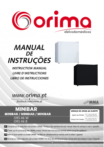 Manual de uso Orima ORS 46 B Refrigerador