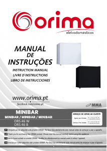 Manual Orima ORS 46 W Frigorífico