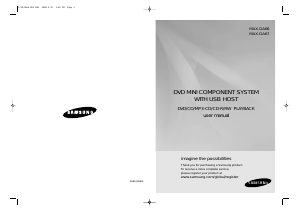 Manual Samsung MAX-DA66 Stereo-set