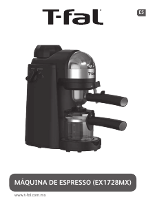 Manual de uso Tefal EX1728MX Máquina de café espresso