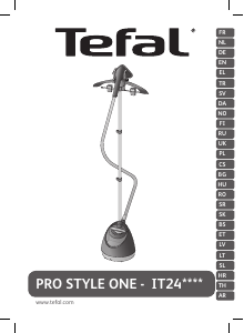 Посібник Tefal IT2461M0 Pro Style Pro Відпарювач для одягу