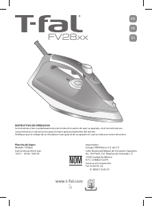 Manual Tefal FV2833X0 Iron