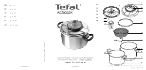 Kullanım kılavuzu Tefal P4300764 Acticook Düdüklü tencere