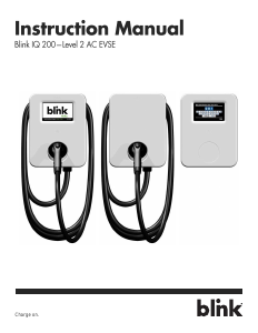 Manual Blink IQ 200 Charging Station