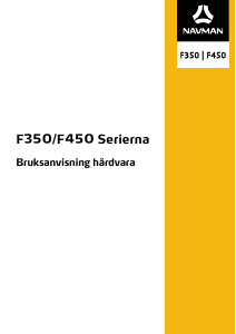 Bruksanvisning Navman F350 Bilnavigator