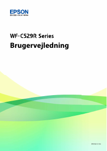 Brugsanvisning Epson WorkForce Pro WF-C529RDTW Printer