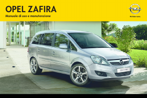 Manuale Opel Zafira (2013)