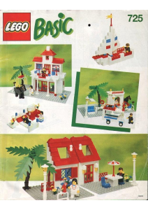 Manual Lego set 725 Basic Building set