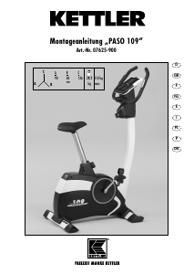 Bedienungsanleitung Kettler Paso 109 Heimtrainer