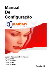 Manual Kaiomy LP-AL2011P Roteador