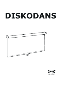 Hướng dẫn sử dụng IKEA DISKODANS Rèm cuốn