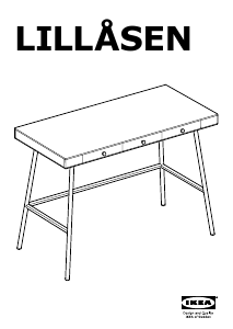 Hướng dẫn sử dụng IKEA LILLASEN Bàn làm việc