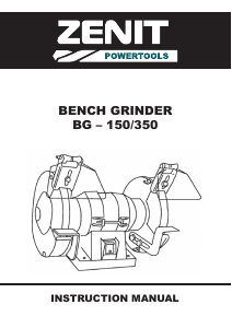 Manual Zenit ZST-150/350 Bench Grinder