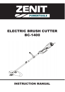 Manual Zenit ZTS-1400 Brush Cutter