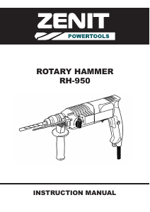 Handleiding Zenit ZP-950 Boorhamer