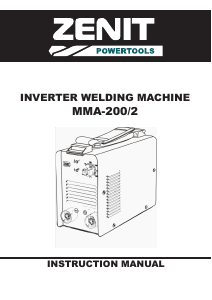 Manual Zenit ZSI-200/2 Welder