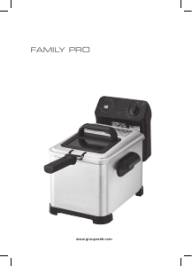 Manual Tefal FR505D10 Family Pro Deep Fryer