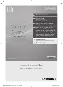 Manual Samsung SC05K41F0VR Vacuum Cleaner