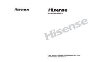 Manual de uso Hisense WFEA7010 Lavadora