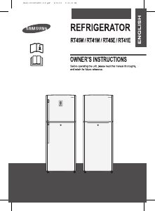 Manual Samsung RT41EASW Fridge-Freezer
