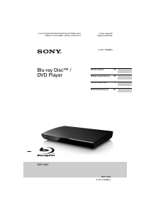 Handleiding Sony BDP-S390 Blu-ray speler