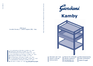 Handleiding Giordani Kamby Commode