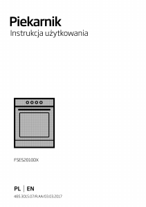 Instrukcja BEKO FSE52010DX Kuchnia