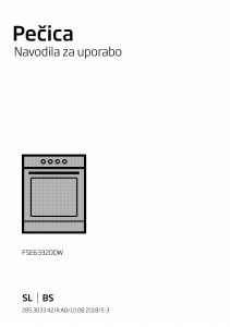 Priročnik BEKO FSE63320DW Obseg