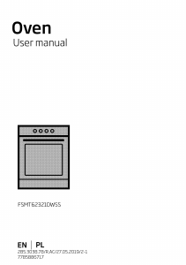 Manual BEKO FSMT62321DWSS Range