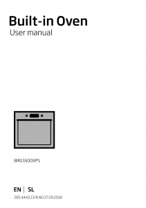 Manual BEKO BIR15500XPS Oven