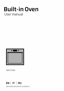 Handleiding BEKO OIM 27200 AV Oven