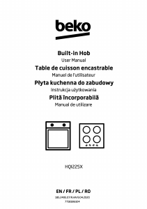 Instrukcja BEKO QSE225X Piekarnik