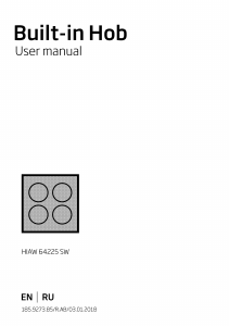 Manual BEKO HIAW 64225 SW Hob