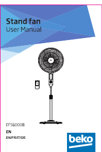 Manuale BEKO EFS6000B Ventilatore