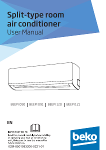 Manual BEKO BEEPI 090 Air Conditioner