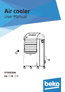 Manual BEKO EFE6030W Air Conditioner