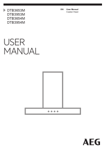 Handleiding AEG DTB3653M Afzuigkap