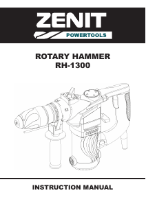 Manual Zenit ZPV-1300 Rotary Hammer