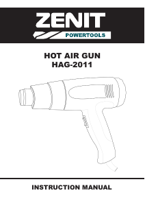 Manual Zenit ZF-2011 Heat Gun
