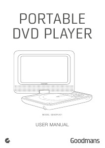 Manual Goodmans GDVDPLY01 DVD Player