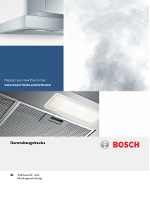 Bedienungsanleitung Bosch DWK091U59 Dunstabzugshaube